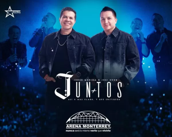 Jorge Medina y Josi Cuen Juntos en la Arena Monterrey