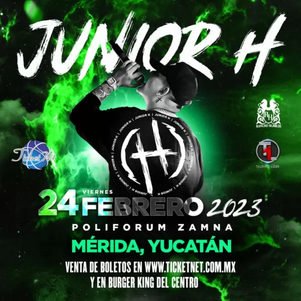 Junior H en el Poliforum Zamná, Mérida, Yucatán, Febrero 2023