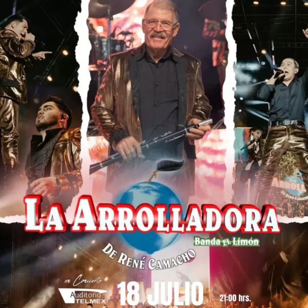 La Arrolladora Banda El Limón en el Auditorio Telmex, Julio 2025