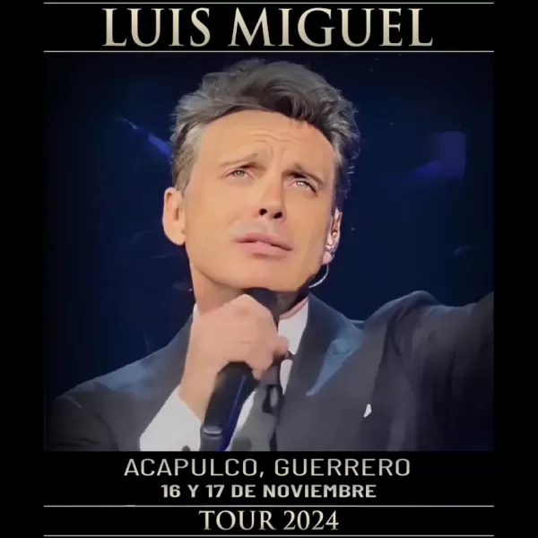 Luis Miguel en Acapulco, Guerrero, Noviembre 2024