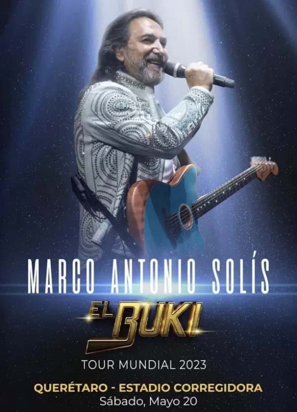 Marco Antonio Solís en Querétaro, Qro, Mayo 2023