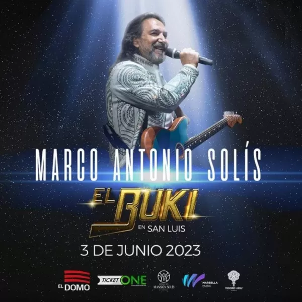 Marco Antonio Solís en San Luis Potosí, SLP, Junio 2023