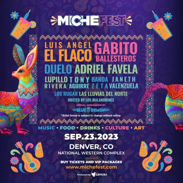 MICHEFEST en Denver, Colorado, Septiembre 2023