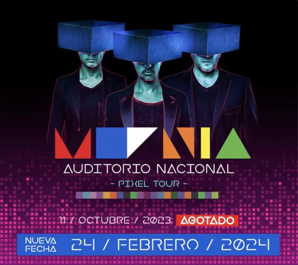 Moenia en el Auditorio Nacional, CDMX, febrero 2024