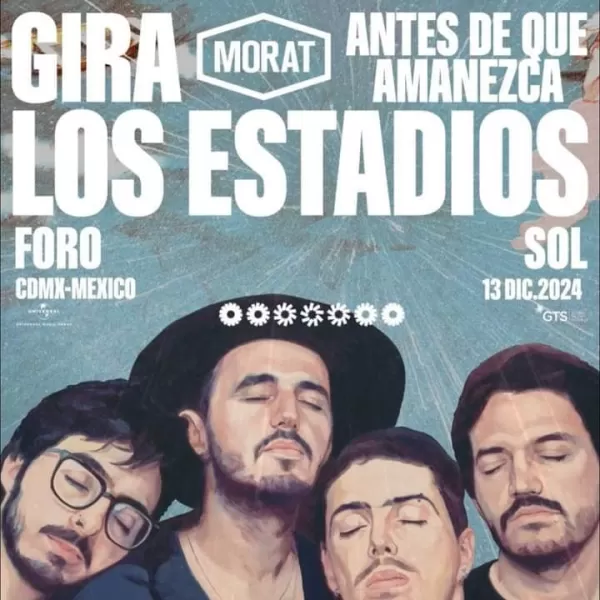 Morat en el Foro Sol CDMX, Diciembre 2024