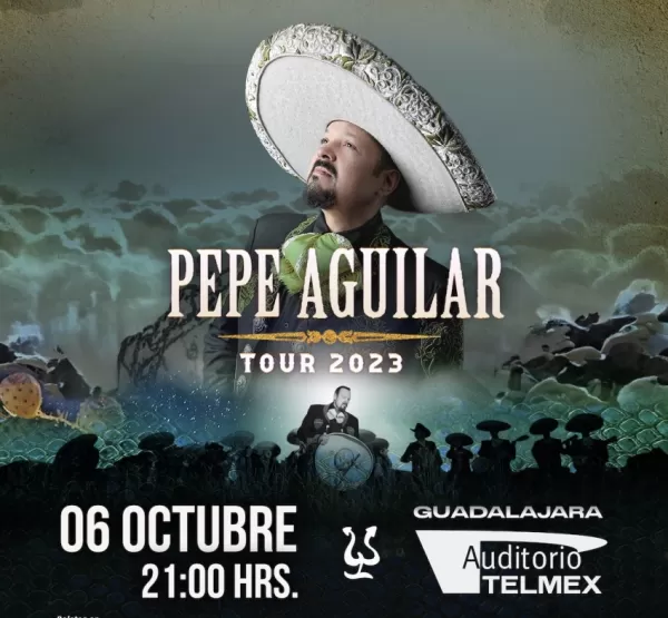 Pepe Aguilar en el Auditorio Telmex Guadalajara, Octubre 2023