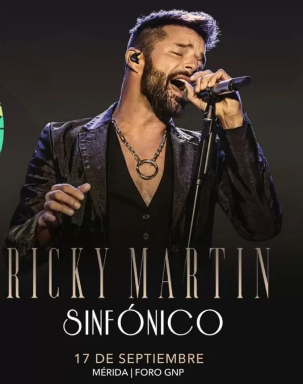 Ricky Martin Sinfónico en Mérida, Septiembre 2023 Ricky Martin Sinfónico en Mérida, Septiembre 2023