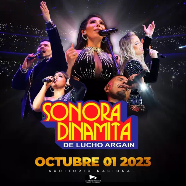 Sonora Dinamita de Lucho Argain en el Auditorio Nacional, Octubre 2023