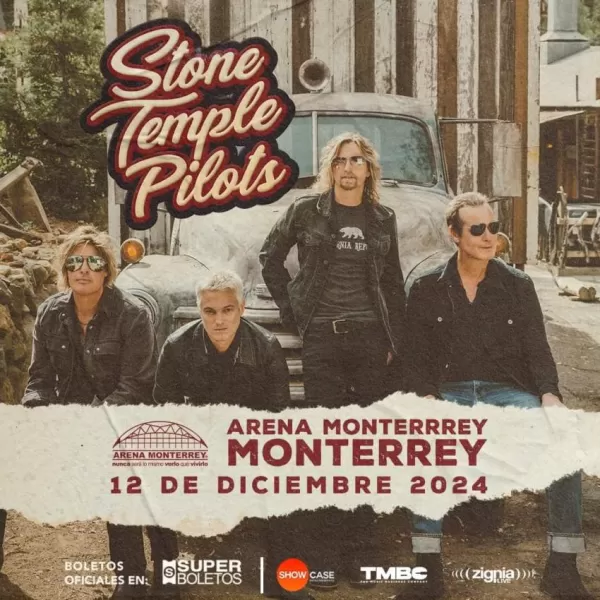 Stone Temple Pilots en la Arena Monterrey, Diciembre 2024