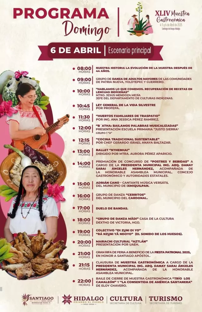 44º Muestra Gastronómica Santiago de Anaya 2025