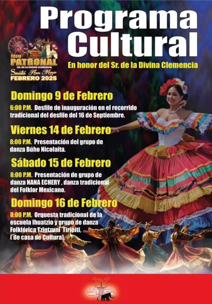 Feria Patronal Santa Ana Maya 2025