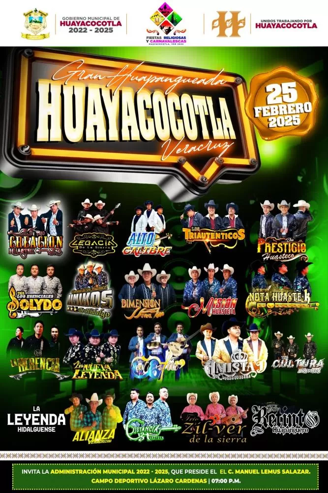 Fiestas Carnavalescas Huayacocotla 2025