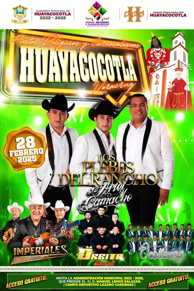 Fiestas Carnavalescas Huayacocotla 2025