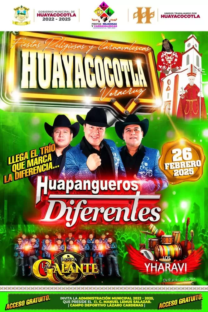 Fiestas Carnavalescas Huayacocotla 2025