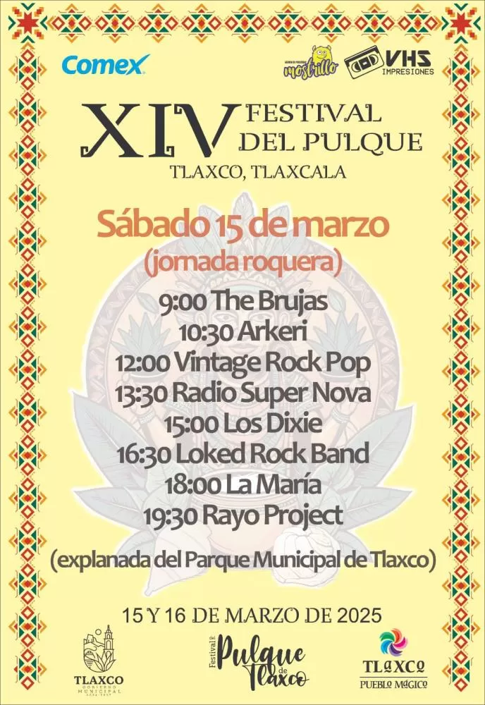 XIV Festival del Pulque Tlaxco 2025