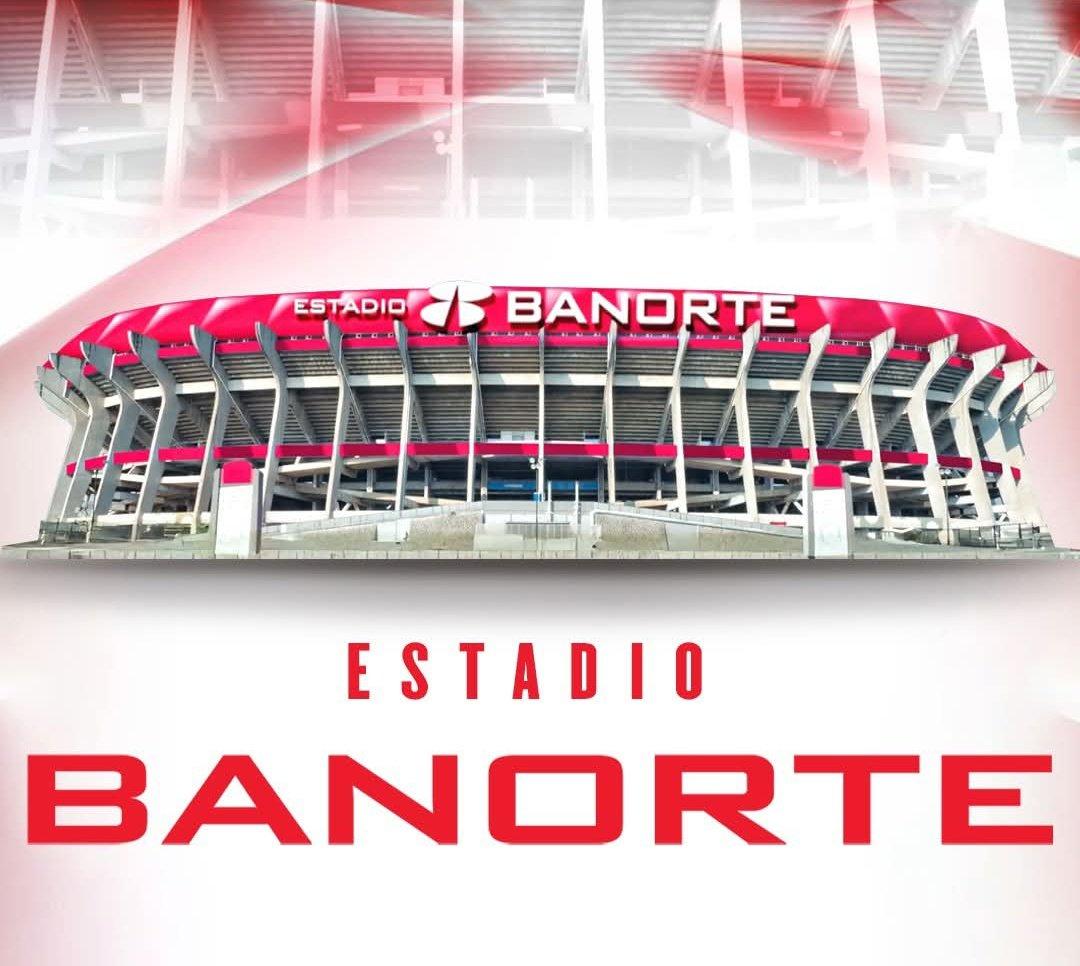 El histórico Estadio Azteca cambia de nombre: ¡hola Estadio Banorte!