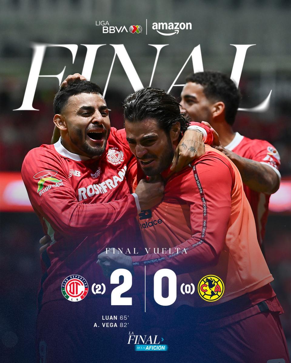 ¡Toluca es Campeón del Clausura 2025!